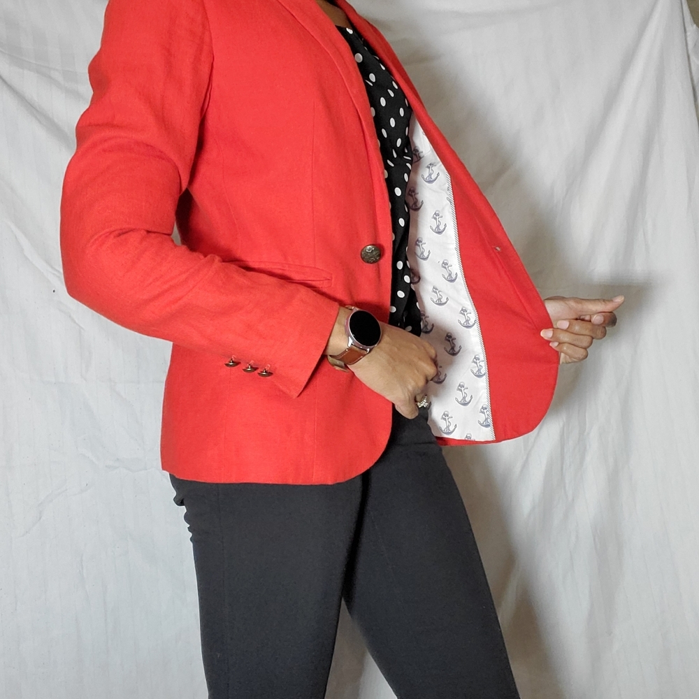 Red blazer - Picture 2 of 3